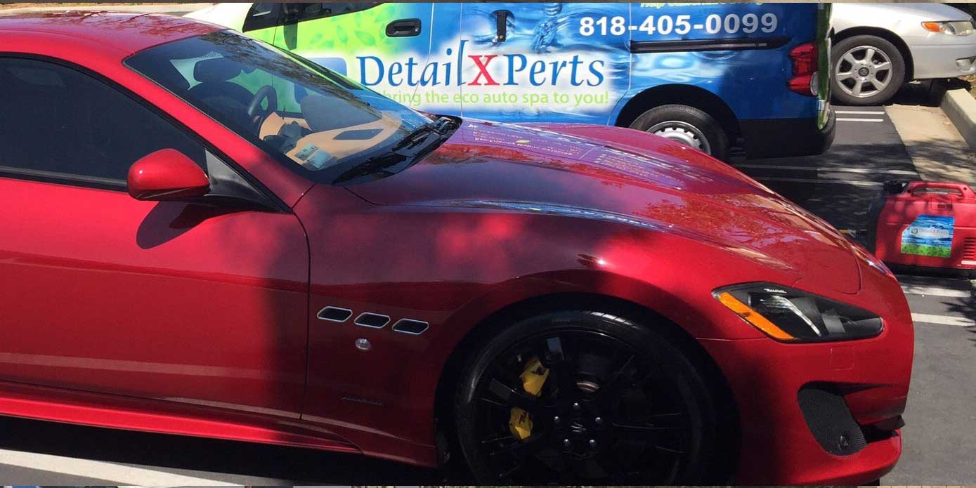 Auto Detailing with Steam
