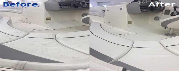 Before and After_Boat Steam Cleaning