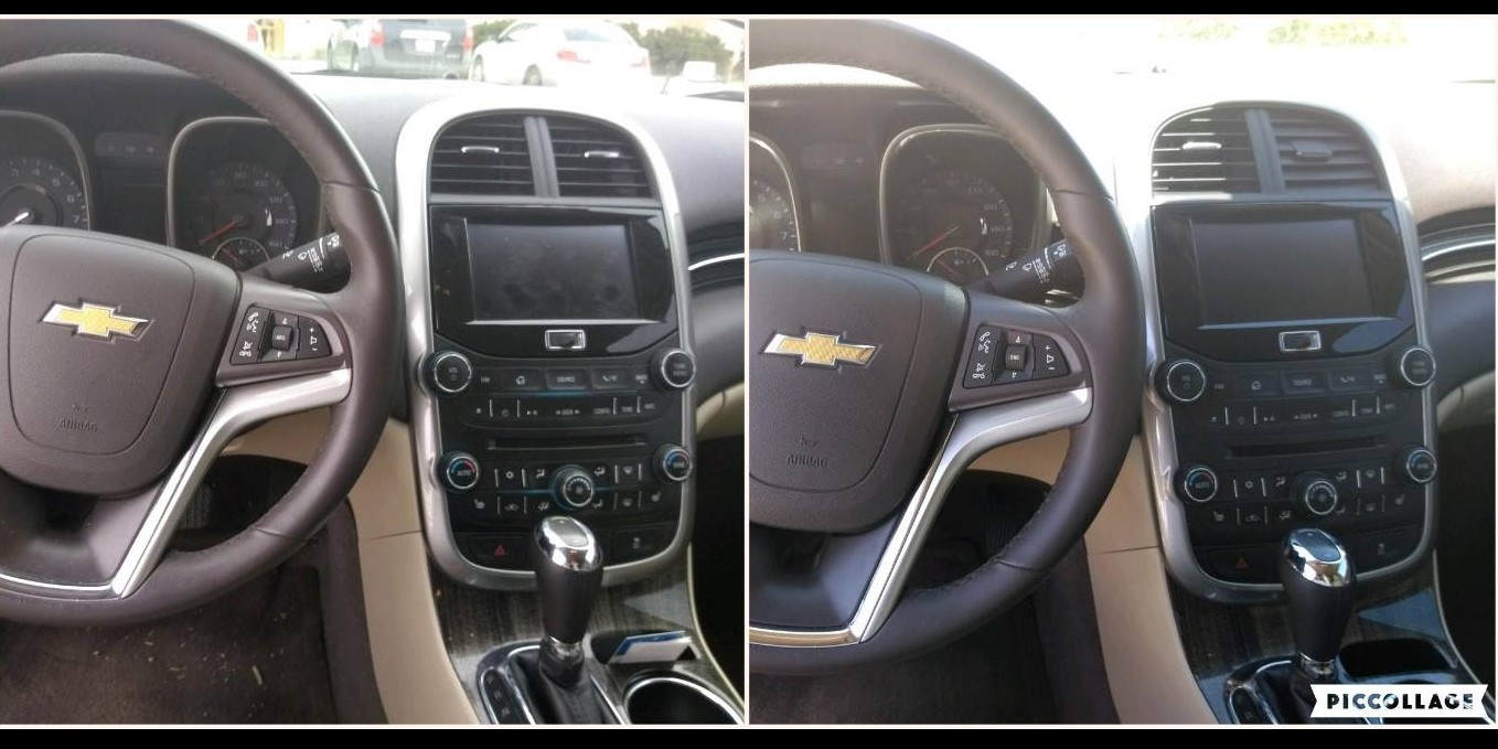 Dashboard Cleaning with Steam