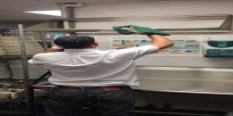Steam Clean and Sanitize Kitchen Equipment