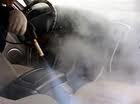 Using Steam to Clean the Car - Cloud of smoke