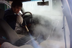 Use a Steam Cleaner in Cars