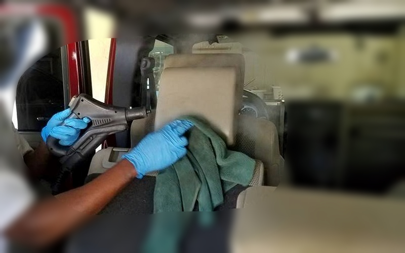 Auto Steam Cleaning with a Steam Cleaner