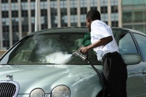 Car Detailing: Exterior Steam Cleaning