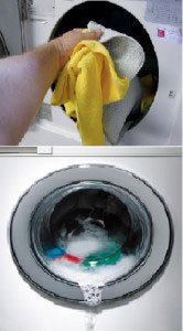 Cleaning microfiber towel