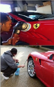 Detailing affluent cars