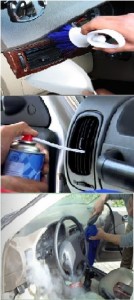 Ways to clean your car AC