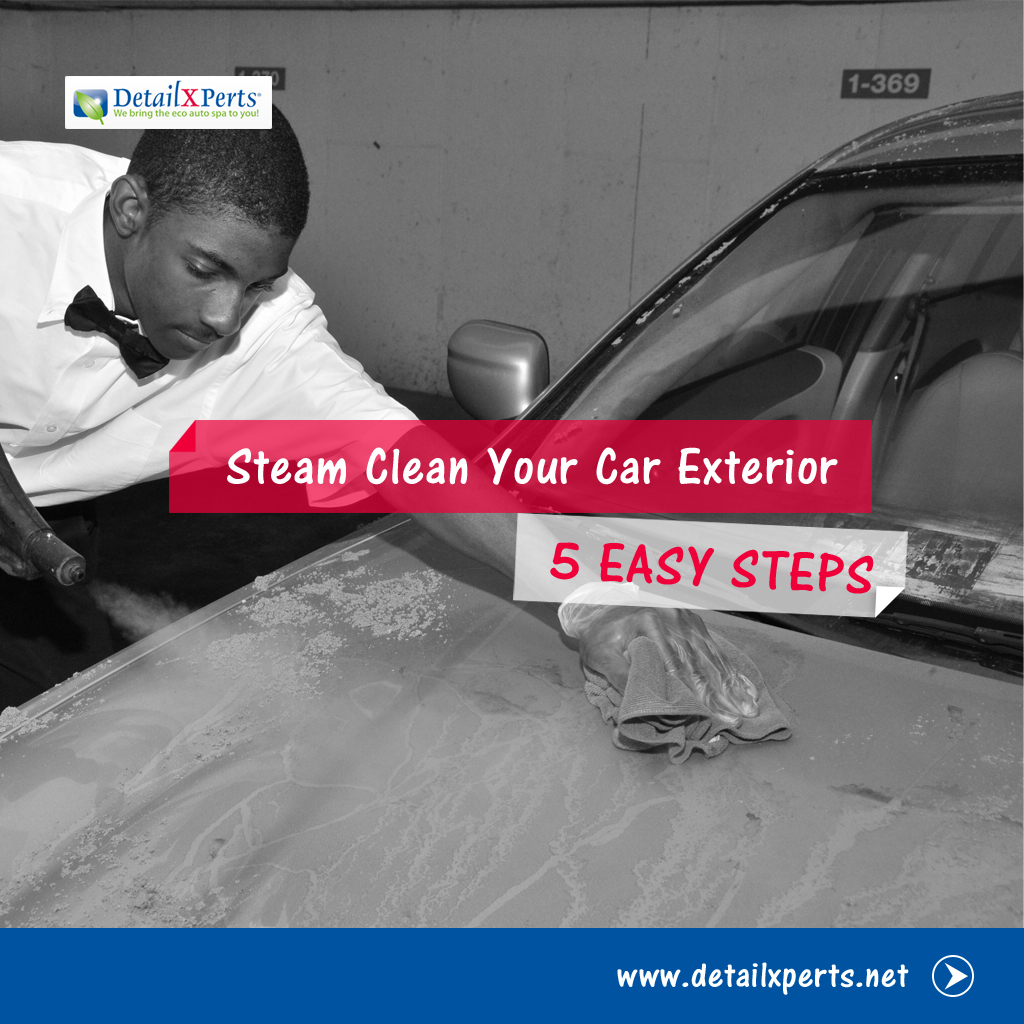 Steam Clean Your Car Exterior in 5 Easy Steps