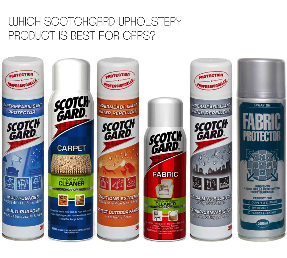Which Scotchgard Upholstery Product Is Best for Cars? DetailXPerts We Bring the Eco Auto Spa
