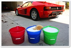 How to Polish a Car Step 1: Wash and Dry