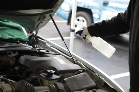 Proper Engine Bay Cleaning with Engine Degreaser