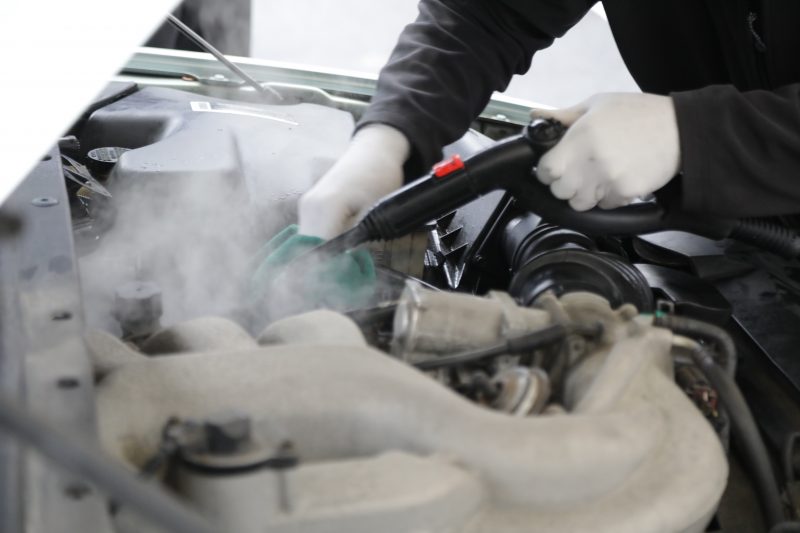 How To Steam Clean The Engine Bay