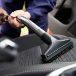 Vacuuming a Car