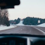Windshield Detailing in Winter