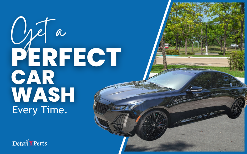 Get a Perfect Car Wash Every Time with Our New Steam Cleaning Technology