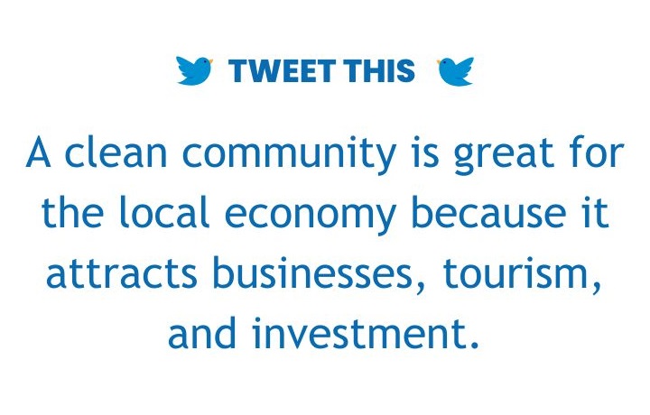 Why a Clean Community Matters_Twitter Quote