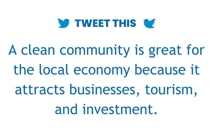 Why a Clean Community Matters_Twitter Quote